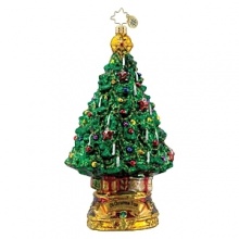 Part of the Classic Carols Collection, this festively decorated tree's base is inscribed with the name of the carol.