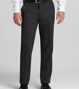 Refresh your work look with these sleek Michael Kors wool pants, with the perfect touch of stretch to keep their shape.