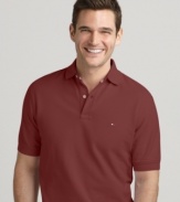 This timeless polo offers nonstop refinement and casual comfort for any season.