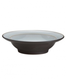 Handsome and understated, this Sienna soup/cereal bowl features a matte mocha surface, wide rim and glazed interior for smart-casual style at breakfast, lunch and dinner.