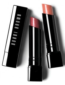 Lipstick never felt this good. This innovative lipstick combines rich color, comfortable, long lasting wear, and a soft creamy shine. Formulated with emollient shea butter and plant derived skin conditioners, this amazing formula glides on smooth, wears all day and leaves lips soft and moisturized.13 oz. 