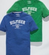 Easy does it. These t-shirts from Tommy Hilfiger capture your casual aesthetic.