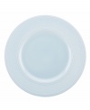 Elegance comes easy with these Fair Harbor dinner plates from kate spade new york. Durable stoneware in a cool sky hue is half glazed, half matte and totally timeless.