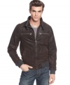 The only thing cooler than a Levi's jeans jacket? A Levi's leather jacket cut along the same lines.