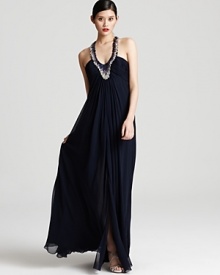 hoaglund New York Gown - Sequin Halter