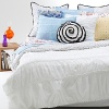 A frilly, textured pillow can be styled with just about any room. In multiple colors, pick the one that's right for you.