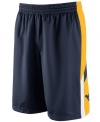 Get your game on while supporting your favorite NCAA team with these West Virginia Mountaineers basketball shorts featuring Dri-Fit technology from Nike.