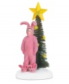 This classic scene from A Christmas Story memorializes those holiday moments that will forever live on in your family.  Donning the dreaded pink bunny suit from his aunt, this Ralphie figurine represents the quirkiness of every holiday and the presents that just keep on giving for years to come.