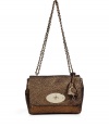 The Lily super stylish maxi grain metallic bronze shoulder bag - This cult favorite bag is the perfect addition to any outfit - The chain-link strap makes this It-bag a great accessory for cocktail wear - Pair with day looks or night looks, this piece is undeniably cool