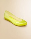 Slip her feet into these ballerina flats, a sweet and sophisticated update on a classic jelly shoe.Slip-onPVC upperPVC liningPVC solePadded insoleImported