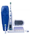 Smarter than the average brush. This advanced electric toothbrush from Oral-B provides extraordinary cleaning, whitening and polishing, all while teaching you how to brush better with the wireless SmartGuide™ timer. It's like having your very own dental hygienist! Two-year limited warranty. Model PC5000.