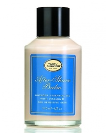 The After-Shave Balm is recommended for normal, sensitive or dry skin, and for applying during dry winter months. For optimum results: Prepare your skin with Lavender Pre-Shave Oil. Apply Lavender Shaving Cream with Shaving Brush to generate a rich warm lather, soften and lift the beard, open pores, bring sufficient water to the skin and gently exfoliate. Soothe, refresh and regenerate the skin after shaving with Lavender After-Shave Balm.Lavender Essential Oil Normal to Sensitive Skin