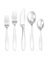 With clean lines and a minimalist feel, Skandia flatware from Ginkgo is a easy choice for contemporary homes. Place settings for four in casual stainless steel mean the table's all set for every day of the week.