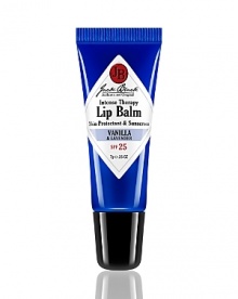 Intense Therapy Lip Balm SPF 25 with Vanilla & LavenderHerbal, smooth and healing conditioning lip balm, with UVA and UVB sunscreens, protects against sunburn and windburn, as it conditions and moisturizes dry, chapped lips.