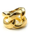 Gleaming golden links lock up chic style. By MICHAEL Michael Kors.