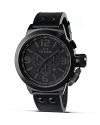 Make a style statement with this all-black watch with grey numerals from TW Steel.