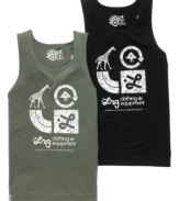 Let the sun shine. In this LRG tank, you'll always keep your cool.