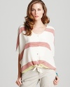 Quotation: Alcee Blouse - Dana Stripe Tie Front