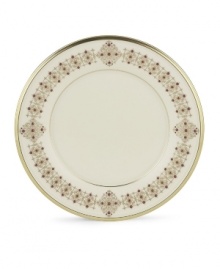 From the Lenox Dimension collection, classic Eternal dinnerware elegantly accents the table. In ivory china with rich gold trim, Eternal is offered in a complete selection of pieces. Qualifies for Rebate