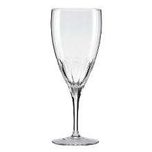 Camelia Court stemware by kate spade new york is rendered in beautifully cut European crystal in a classic silhouette with an etched petal design.