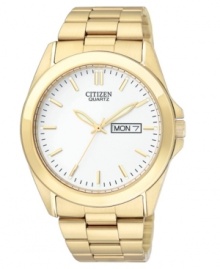 Make every minute worthwhile with this luminous watch by Citizen.