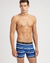 Sleek and form-fitting in a seriously stretchy cotton knit. Logo waistband95% cotton/5% elastaneMachine washImported