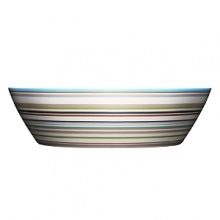 Bold, vibrant stripes make this durable Iittala serving bowl a cheerful additional to any table. Designed to mix and match easily with other Iittala collections, it's a perfect example of functional, ever-adaptable style.