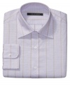 Pair your patterns for extra punch. This shirt from Sean John is a cool way to clock in.