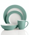 Make everyday meals a little more fun with a set of mix-and-match dinnerware and dishes from Noritake. Clean, modern shapes dressed in two contrasting hues-one glazed, one matte-create place settings with endless possibilities.