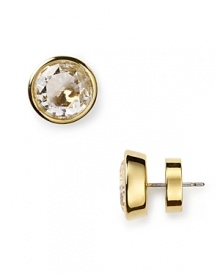 MICHAEL Michael Kors' sparkly gold studs are a versatile daytime detail. Put these faceted jewels into your weekly rotation and wear them to dress up daytime denim or finish an understated cocktail look.