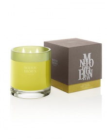 A melodious plume. A harmony of scent. Breathe in the calming aroma of nightingale song, blending lily of the valley, violet leaf, rose, jasmine and patchouli. A candle ideal for those seeking a fresh scent that relieves the stresses of the day. Burn time to 50-60 hrs. 