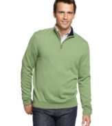 Add a little luxury to your day with this merino-wool blend sweater from Club Room.