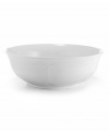 A gently scalloped edge in hardy stoneware gives the French Country cereal bowl an effortless grace that's ideal for every day. From Mikasa.