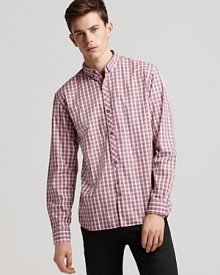 Paul Smith Tailored Gingham Sport Shirt - Slim Fit