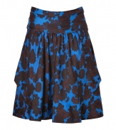 Take this seasons penchant for prints into your workwear wardrobe with Marc by Marc Jacobs floral print silk skirt, a sweet feminine staple packed with pairing possibilities - Draped sides, side slit pockets, metal back zip - Fitted waist - Team with feminine tops and pumps, or chunky knits and high-heeled ankle boots