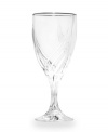 For nearly 150 years, Lenox has been renowned throughout the world as a premier designer and manufacturer of fine china, accessories, and stemware. In brilliantly faceted crystal accented with platinum, the gracefully twirled Debut Platinum bar and stemware collection provides an impeccable accompaniment to your formal china and flatware. Qualifies for Rebate