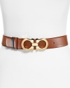 Salvatore Ferragamo Belt - Reversible Gancini Icona