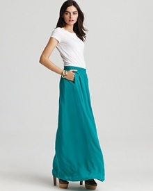 Splendid Dress - Twofer Tee Maxi Dress