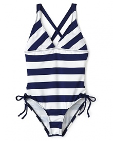 Splendid Girls' Swim Marcel One Piece Swimsuit - Sizes 7-14