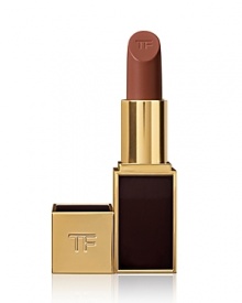 To Tom Ford, there is no more dramatic accessory than a perfect lip. It is the focus of the face and it has the power to define a woman's whole look. Each lip color is Tom Ford's modern ideal of an essential makeup shade. Rare and exotic ingredients including soja seed extract, Brazilian murumuru butter and chamomilla flower oil create an ultracreamy texture with an incredibly smooth application. Specially treated color pigments are blended to deliver pure color with just the right balance of luminosity.