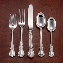 Refined and elegant, this Old Master flatware by Towle is ideal for any formal setting. The fine sterling silver offset by rich, unique detail creates the perfect union of tradition and luxury.