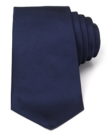 Solidify your presentation with a remarkably urbane tie from Turnbull & Asser, a superior offering crafted from quality silk.