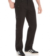 Get back to black with these multi-pocket jeans from Sean John. (Clearance)