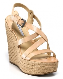 Strappy and sophisticated, Vera Wang Lavender Label's Pippa espadrilles are a stunning summer standout.