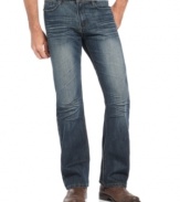 Kick up your heels in these Ring of Fire bootcut jeans made for comfort.