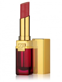 So addictive, your lips will crave more. The only lipstick with indulgent creamy color wrapped around a luscious soft center. Caresses your lips with a moisture-rich, lip-loving elixir for a double infusion of delicious color. Lips have never felt this sensuous.