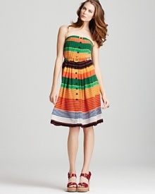 Quotation: Plenty by Tracy Reese Dress - Silk Stripe Strapless