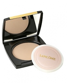 The perfect foundation and powder is now available in a fragrance free formula.As a foundation:: sponge on dry, over daytime moisturizer, for a soft matte effect. Sponge on damp for a full-coverage, flawless matte finish.As a powder: Puff on dry over any Lancôme foundation.RESULT: Portable perfection that's perfect for all skin types.