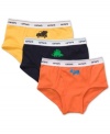 Forget the tighty-whities. Carter's will add much-needed color and print to your little man's underwear drawer.