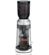 Wake up the right way-freshly ground beans make the brightest cup of Joe. Masterfully preparing 2 to twelve cups of your favorite bean, this conical burr grinder, with 25 grind settings, produces a precise blend for the boldest brew. 2-year warranty. Model GX610050.